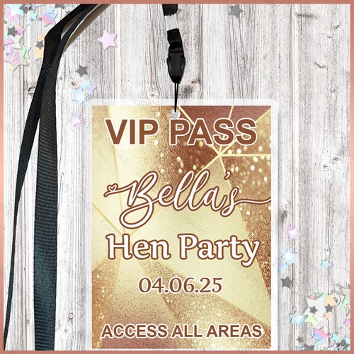 Personalised geometric vip - personalised,