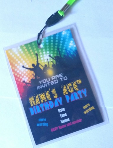 Personalised dance party - personalised,