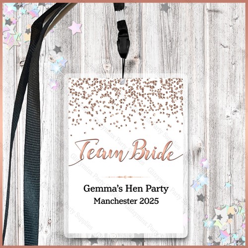 Personalised team bride - personalised,