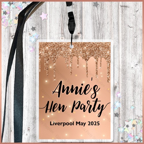 Personalised bling vip pass - personalised,